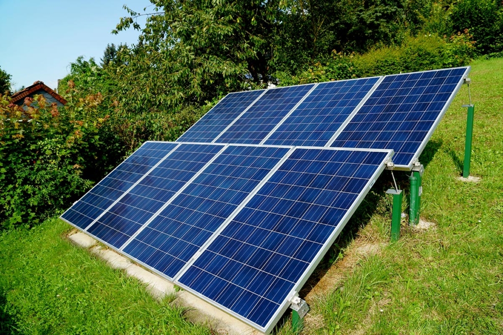 Fotovoltaikanlagen für Gartenhäuser
