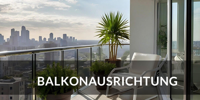 standort balkon ausrichtung solaranlage